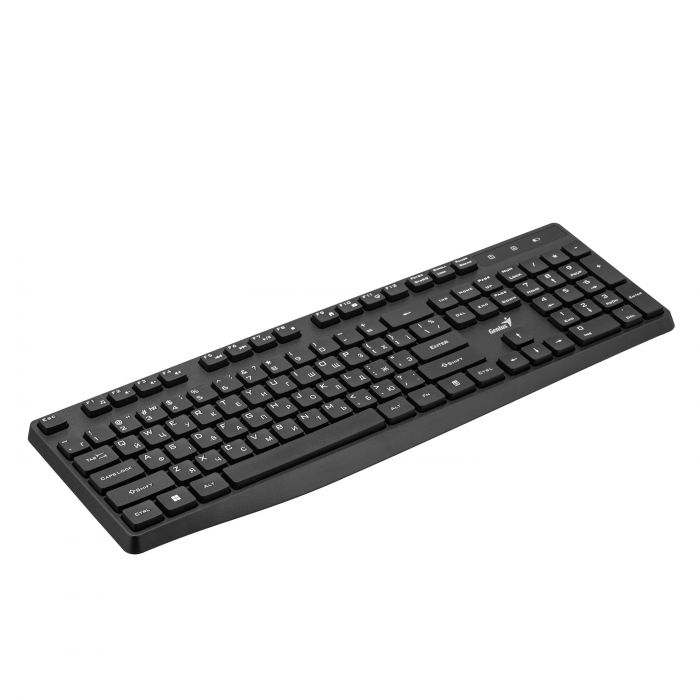 Клавіатура мембранна Genius KB-7200, 104key, WL, EN/UKR, чорний