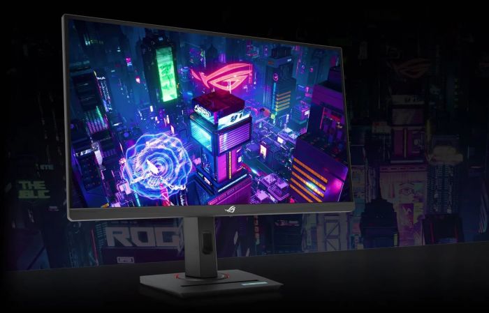 Монітор Asus 27" ROG Strix XG27ACMG HDMI, DP, USB-C, Audio, IPS, 2560x1440, 270Hz, 1ms, sRGB 125%, AdaptiveSync, Pivot, HDR400