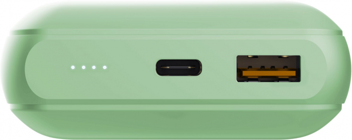 Акумулятор портативний літій-іонний power bank Trust Redoh, 20000мА·год, USB-A/2хUSB-C, 18W, QC 3.0, PD, зелений