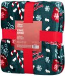 Плед ARDESTO Flannel 160х200см, 100% поліестер, солодке какао