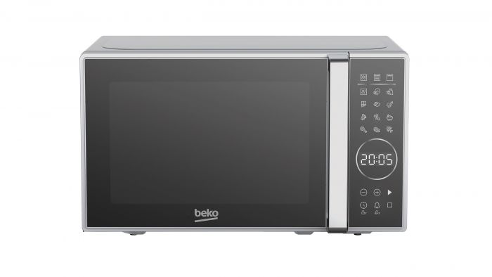 Мікрохвильова піч Beko, 20л, електрон. керування, 700Вт, гриль, сріблястий