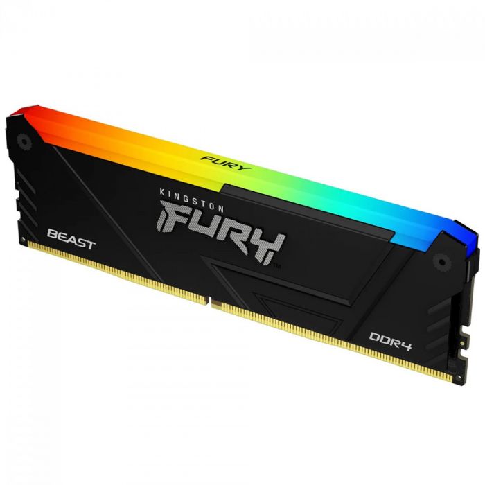 Пам'ять ПК Kingston DDR4 64GB KIT (32GBx2) 3200 FURY Beast RGB