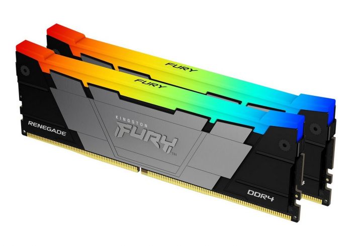 Пам'ять ПК Kingston DDR4 64GB KIT (32GBx2) 3200 FURY Renegade RGB