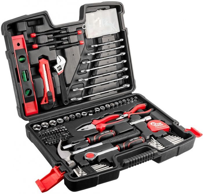 Набір інструментів Top Tools, 1/4", 3/8", універсальний, 194шт