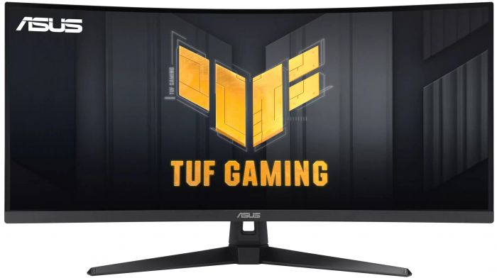 Монітор Asus 34" TUF Gaming VG34VQ3B 2xHDMI, 2xDP, 4xUSB, MM, VA, 3440x1440, 21:9, 180Hz, 1ms, DCI-P3 90%, CURVED, AdaptiveSync, HDR400