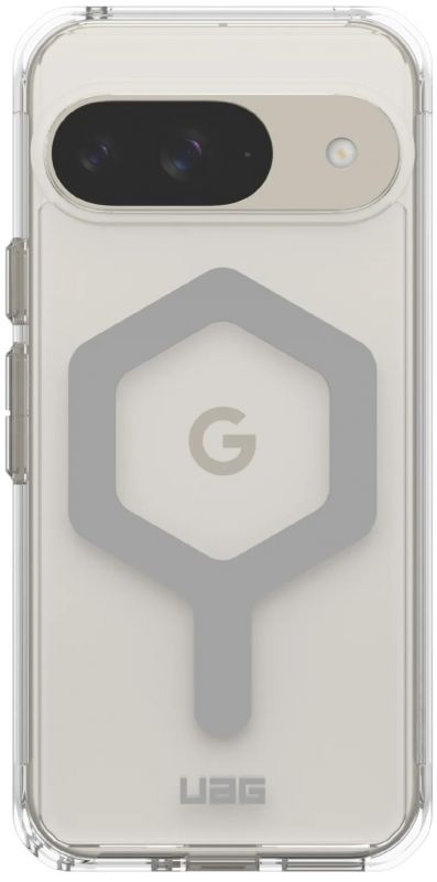 Чохол UAG для Google Pixel 9, Plyo Pro Magnetic, Ice/Silver