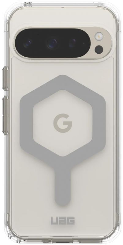 Чохол UAG для Google Pixel 9 Pro, Plyo Pro Magnetic, Ice/Silver