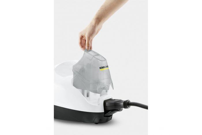 Пароочисник Karcher SC 4 EasyFix Iron, 2000Вт, 800мл, 3.5Бар, праска в компл, біло-чорний