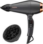 Фен Babyliss Air Pro, 2200Вт, 2 режими, дифузор, іоніз-я, хол. обдув, чорний Фен Babyliss Air Pro, 2200Вт, 2 режими, дифузор, іоніз-я, хол. обдув, чорний