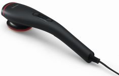 Масажер Beurer для тіла, від мережі, 3 насадки, інфрачервоні промені, чорний