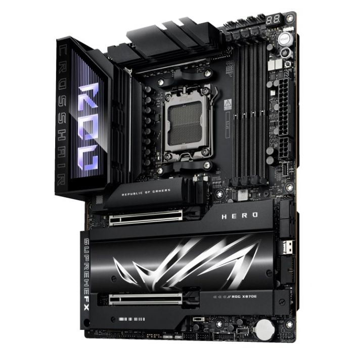 Материнcька плата ASUS ROG CROSSHAIR X870E HERO sAM5 X870E 4xDDR5 M.2 HDMI WiFi BT ATX