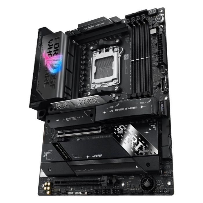 Материнcька плата ASUS ROG STRIX X870E-E GAMING WIFI sAM5 X870E 4xDDR5 M.2 HDMI WiFi BT ATX