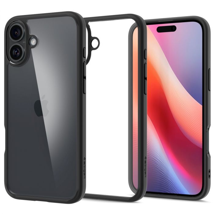 Чохол Spigen для iPhone 16, Ultra Hybrid, Matte Black