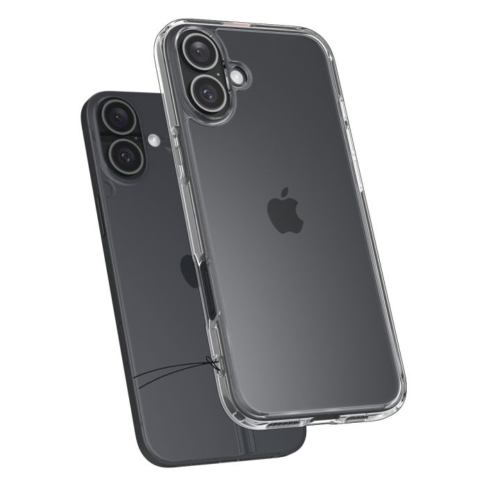 Чохол Spigen для iPhone 16, Ultra Hybrid, Crystal Clear