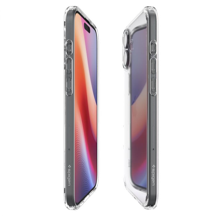 Чохол Spigen для iPhone 16, Ultra Hybrid, Crystal Clear