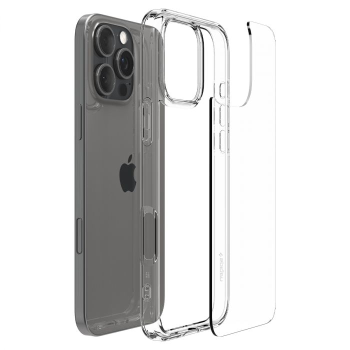Чохол Spigen для iPhone 16 Pro, Ultra Hybrid, Crystal Clear