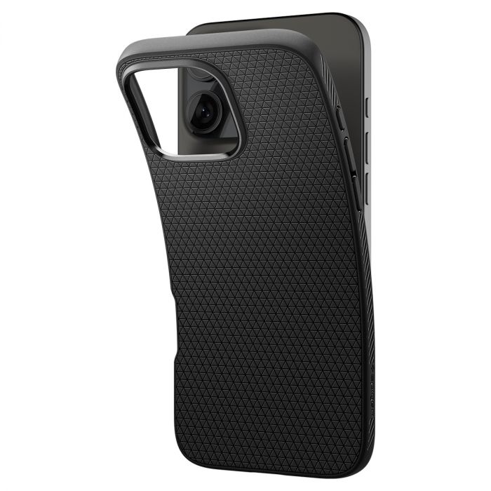 Чохол Spigen для iPhone 16 Pro Max, Liquid Air, Matte Black