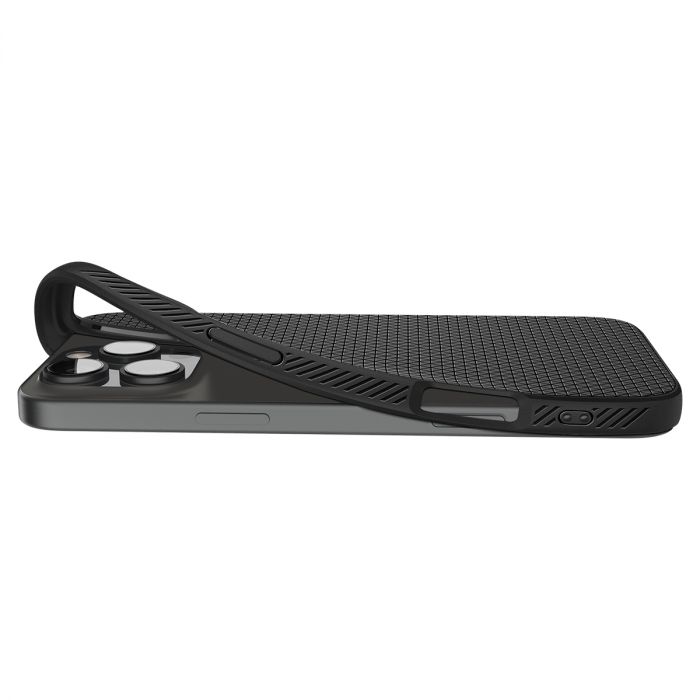 Чохол Spigen для iPhone 16 Pro Max, Liquid Air, Matte Black