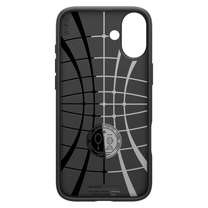 Чохол Spigen для iPhone 16 Plus, Liquid Air, Matte Black