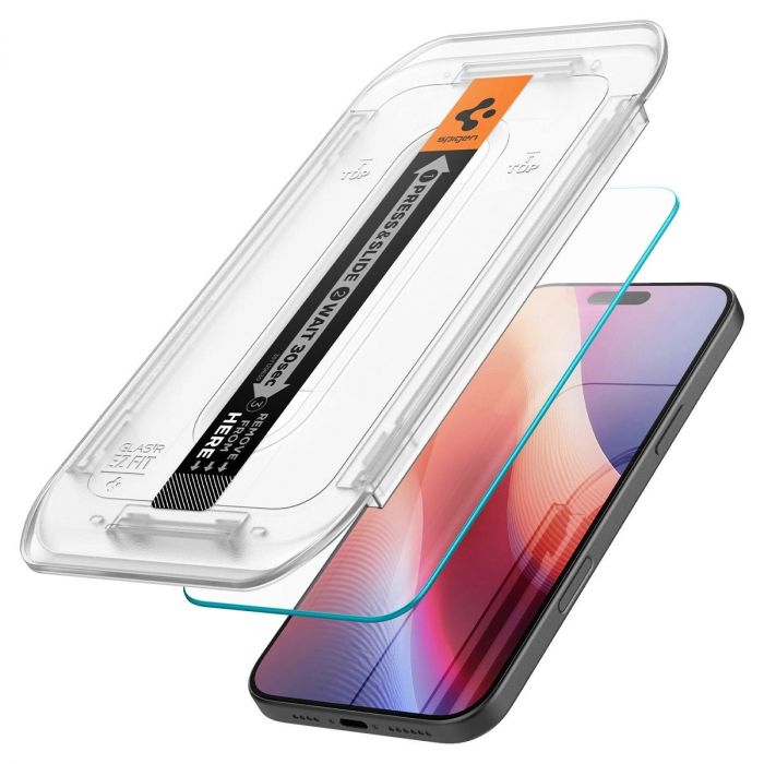 Скло Spigen для iPhone 16 Pro, Glas.tR EZ Fit, (2 Pack)