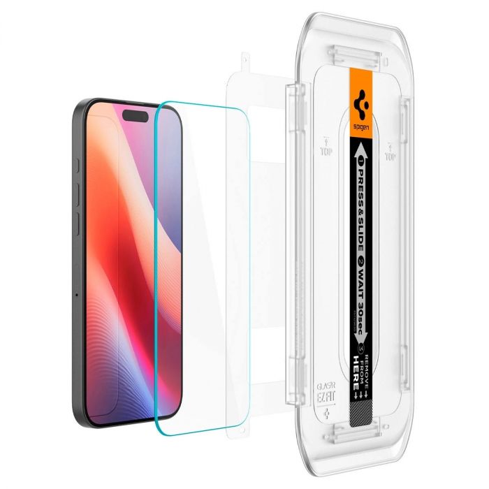 Скло Spigen для iPhone 16 Pro, Glas.tR EZ Fit, (2 Pack)