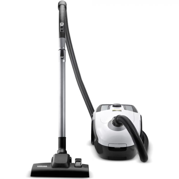 Пилосос Karcher мішковий VC 2.8, 700Вт, 2л, НЕРА, білий