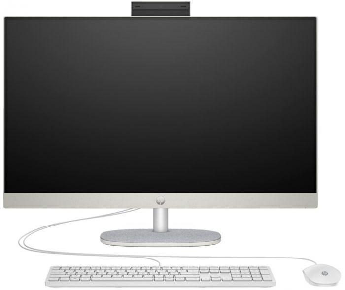 Комп'ютер персональний моноблок HP All-in-One 27" FHD IPS AG, AMD R5-7520U, 16GB, F512GB, UMA, WiFi, кл+м, DOS, білий