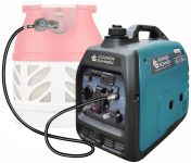Генератор газобензиновий інверторний Konner&Sohnen KS 3100iG S, LPG 230В, 3.1кВт, ручний стартер, 22кг