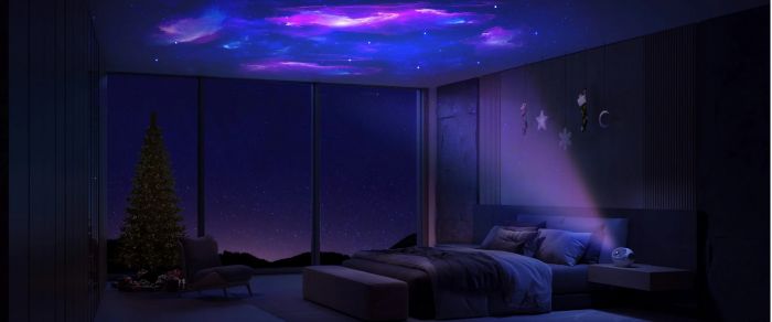 Зірковий проектор Govee H6092 Galaxy Star Projector, RGB, WI-FI/Bluetooth, білий