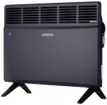 Конвектор ARDESTO CH-1500MCA, 1500 Вт, 15 м2, закритий нагрів. елемент, IP24, мех. керування, антрацит матовий