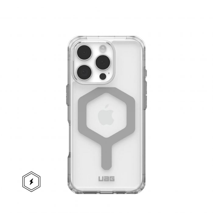 Чохол UAG для iPhone 16 Pro, Plyo Magsafe, Ice/Silver