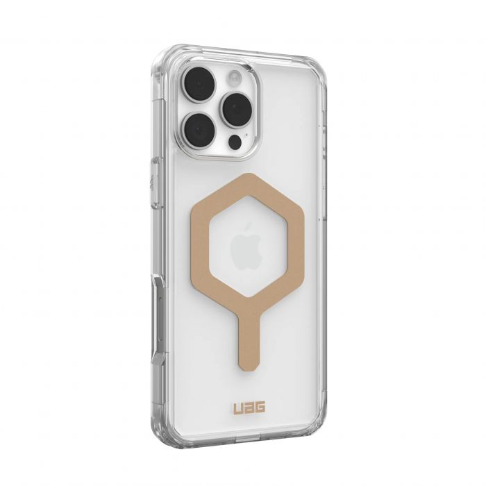 Чохол UAG для iPhone 16 Pro Max, Plyo Magsafe, Ice/Gold