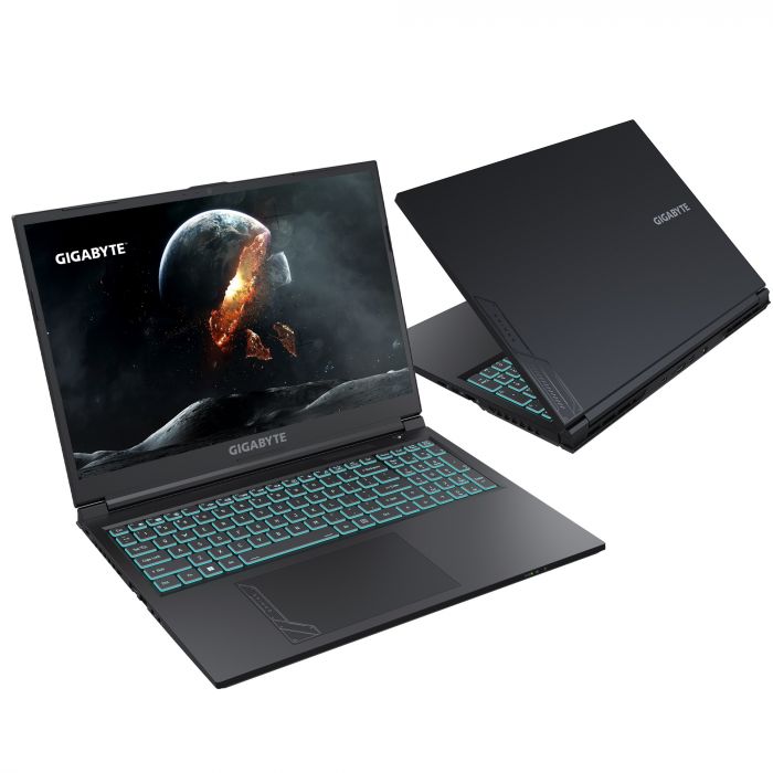 Ноутбук Gigabyte G6 16.0 FHD+ 165Hz, Intel i5-13500H, 16GB, F512GB, NVD4050-6, DOS, чорний