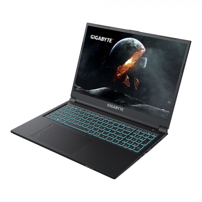 Ноутбук Gigabyte G6 16.0 FHD+ 165Hz, Intel i5-13500H, 16GB, F512GB, NVD4050-6, DOS, чорний