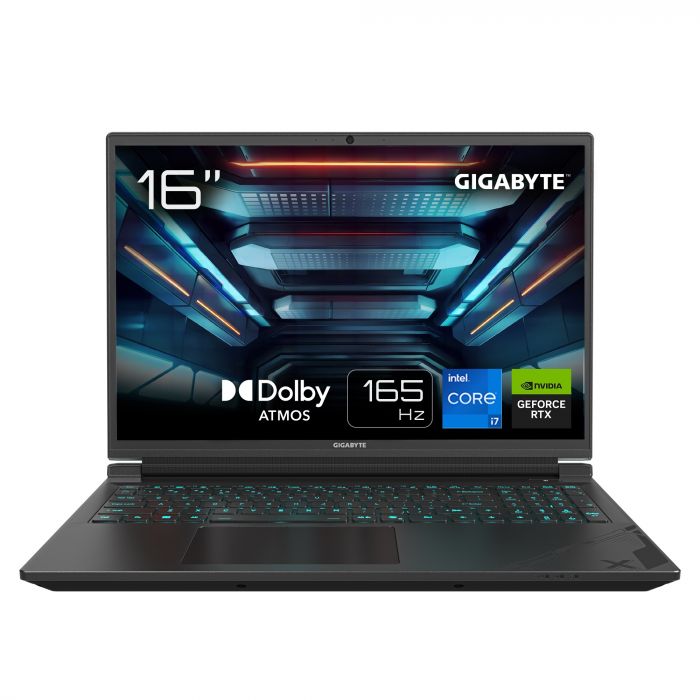 Ноутбук Gigabyte G6X 16.0 FHD+ 165Hz, Intel i7-13650HX, 16GB, F1TB, NVD4060-8, W11, чорний