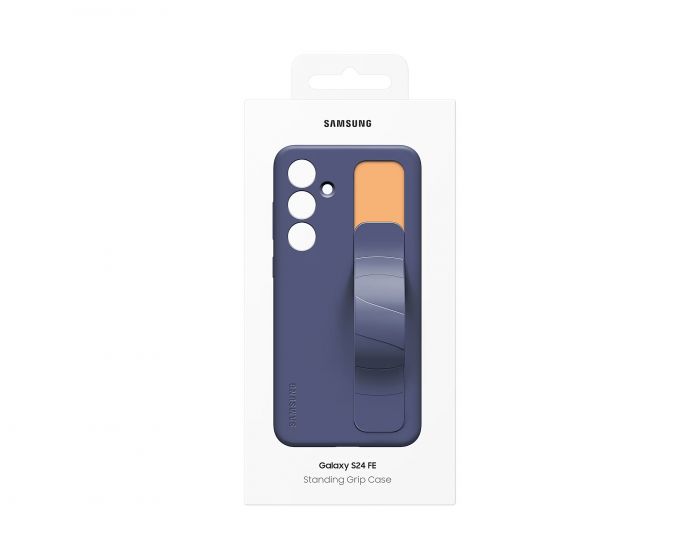 Чохол Samsung для Galaxy S24 FE (S721), Standing Grip Case, чорний синій