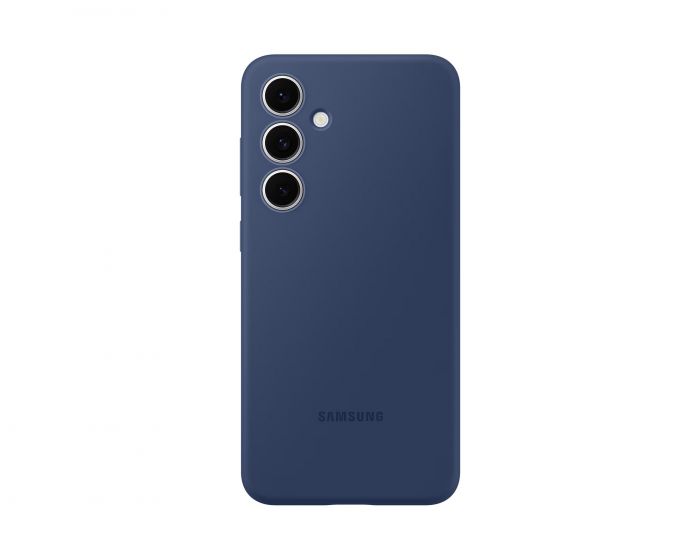 Чохол Samsung для Galaxy S24 FE (S721), Silicone Case, синій