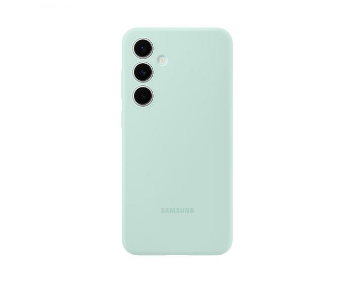 Чохол Samsung для Galaxy S24 FE (S721), Silicone Case, м'ятний