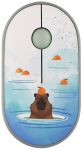 Миша 2E MF300 CAPYBARA:TANGERINE Silent WL BT, зелений