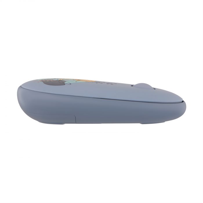 Миша 2E MF300 FLORA:MALLOW Silent WL BT, синій