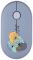 Миша 2E MF300 FLORA:MALLOW Silent WL BT, синій