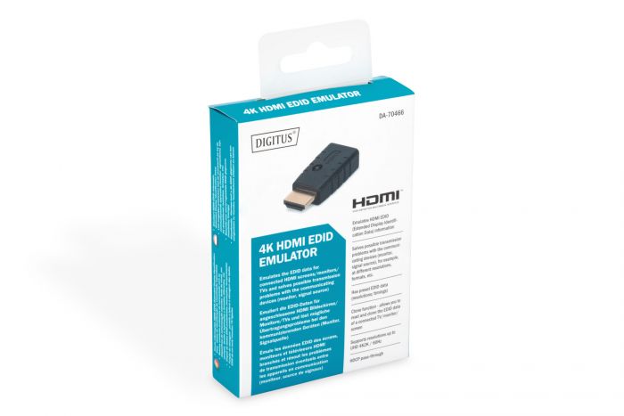 Емулятор DIGITUS 4K HDMI EDID UHD 4K