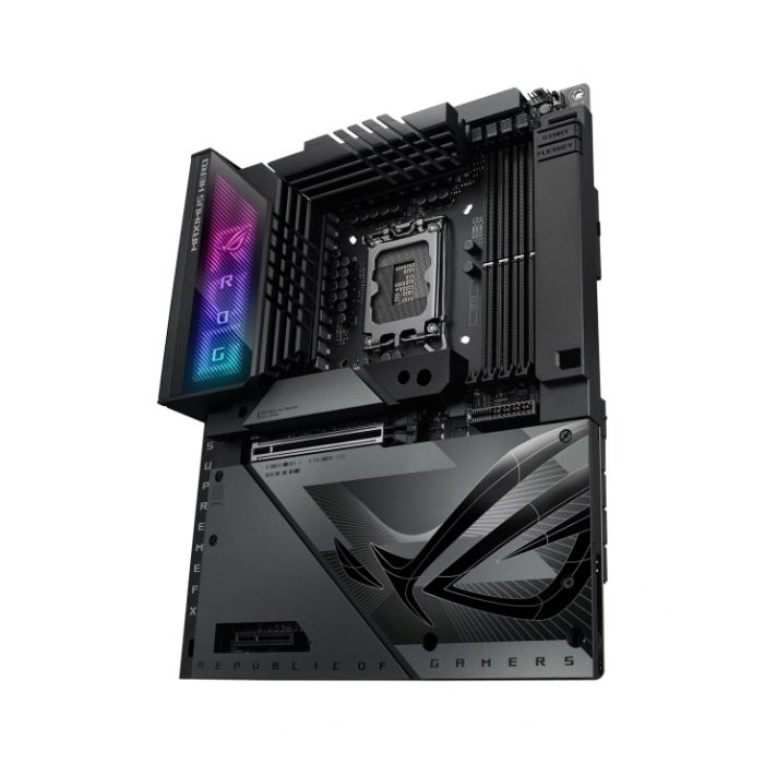 Материнcька плата ASUS ROG MAXIMUS Z790 HERO BTF s1700 Z790 4xDDR5 M.2 HDMI USB Type-C Wi-Fi BT ATX чорний приховане підключення роз'ємів