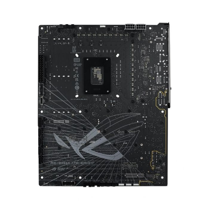 Материнcька плата ASUS ROG MAXIMUS Z790 HERO BTF s1700 Z790 4xDDR5 M.2 HDMI USB Type-C Wi-Fi BT ATX чорний приховане підключення роз'ємів