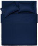 КПБ 1.5сп Ardesto Mix&Match, підковдра 160х220см, простирадло 180х240см, наволочки (2) 50х70см, 100% бавовна, сатин, синій