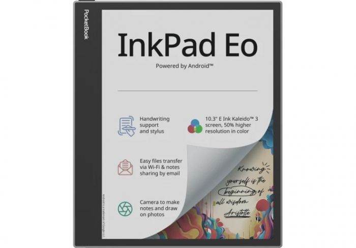 Електронна книга PocketBook 1042 InkPad Eo, Mist Grey