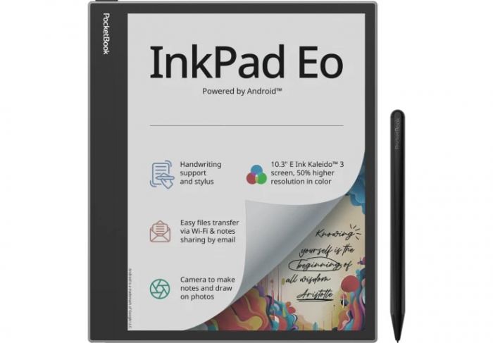 Електронна книга PocketBook 1042 InkPad Eo, Mist Grey