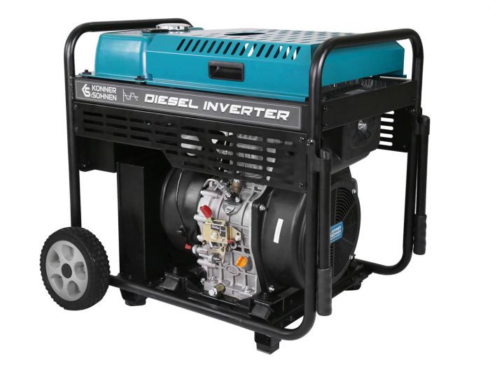 Генератор дизельний інверторний Konner&Sohnen KS 9500IDE ATSR, 230В, 9.5кВт, АВР(ATS), електростартер, 130кг