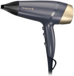 Фен Remington Sapphire Luxe , 2200Вт, 3 режими, дифузор, іоніз-я, хол. обдув, сапфіровий Фен Remington Sapphire Luxe , 2200Вт, 3 режими, дифузор, іоніз-я, хол. обдув, сапфіровий