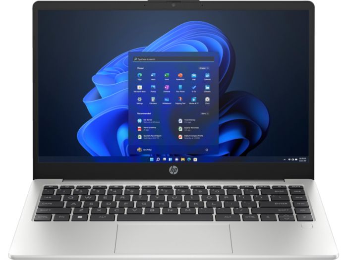 Ноутбук HP 245-G10 14" FHD IPS, AMD R5-7530U, 16GB, F512GB, UMA, DOS, сріблястий